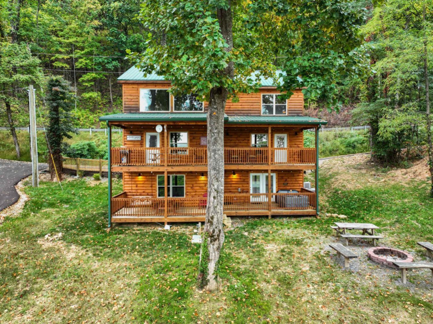 Heavenly Heights By Ghosal Luxury Lodging Sevierville Eksteriør bilde
