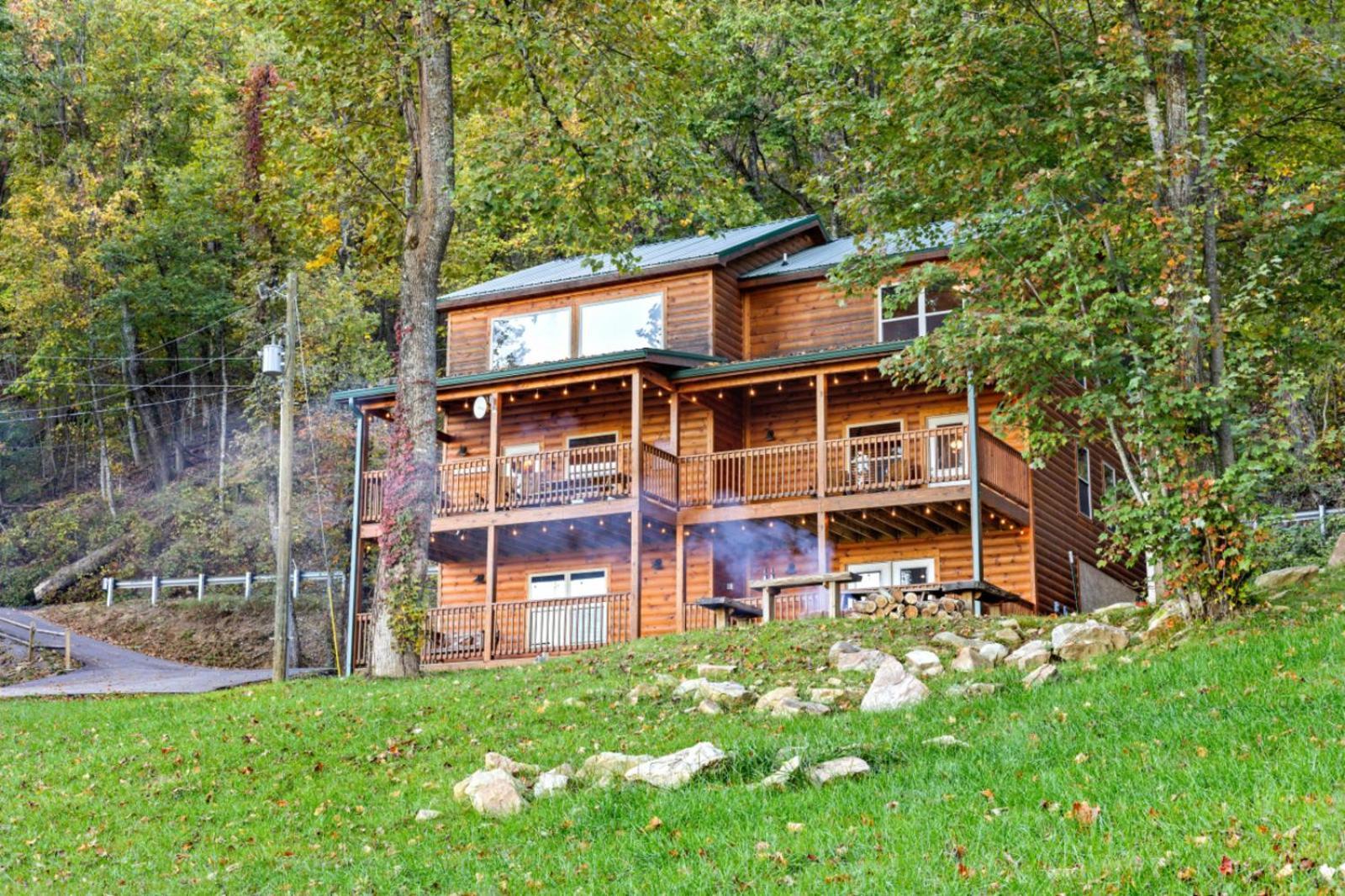 Heavenly Heights By Ghosal Luxury Lodging Sevierville Eksteriør bilde