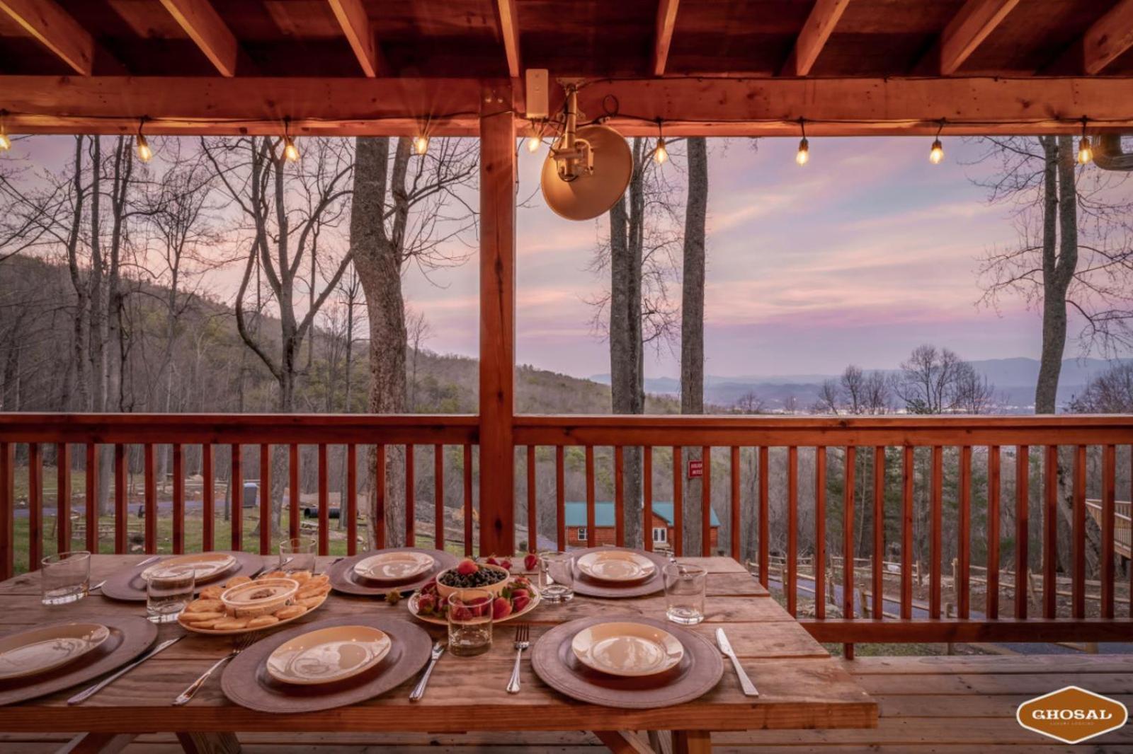 Heavenly Heights By Ghosal Luxury Lodging Sevierville Eksteriør bilde
