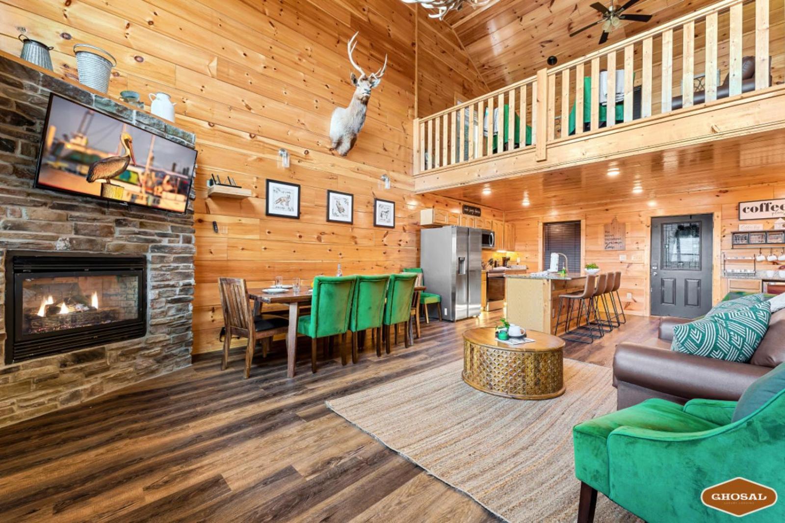 Heavenly Heights By Ghosal Luxury Lodging Sevierville Eksteriør bilde